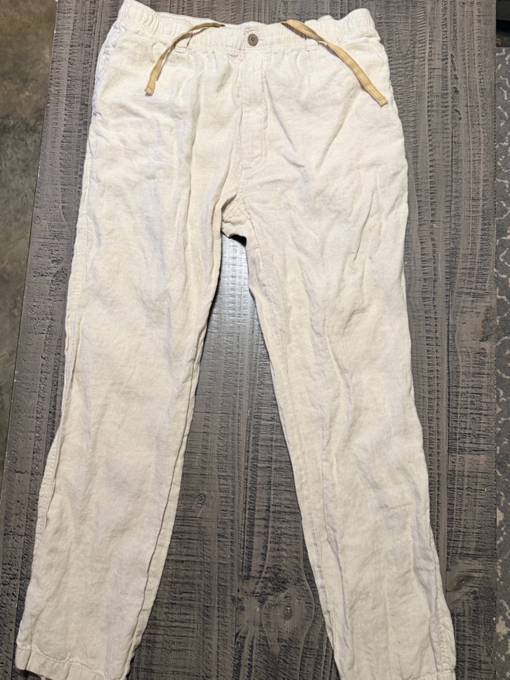 Caribbean Light Beige Men's Casual Sweatpants